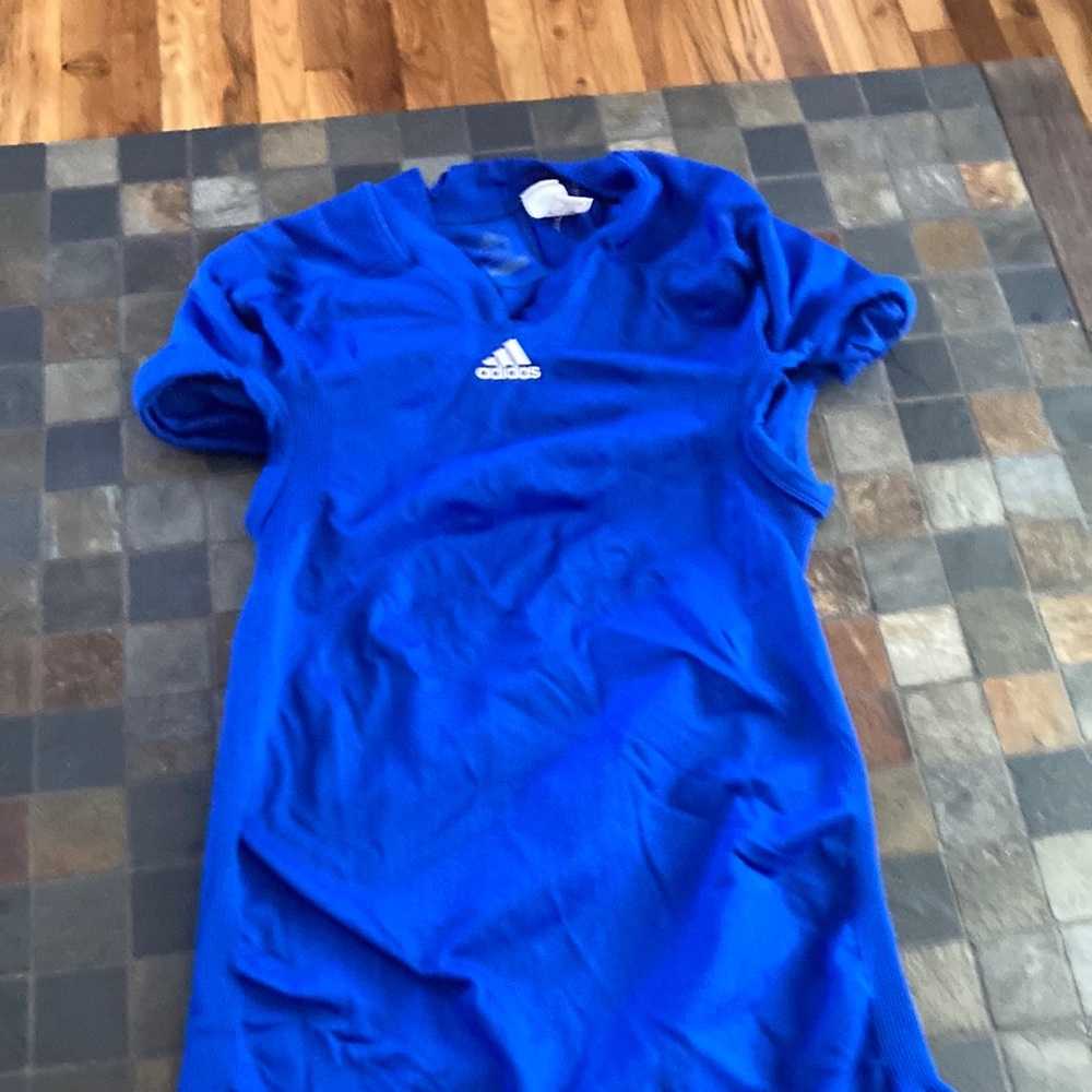 adidas football jersey new tags thick nylon stretchy material, 2xl